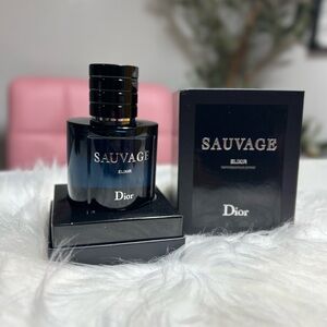 Dior Sauvage Elixir - Dark Blue and Black Bottle